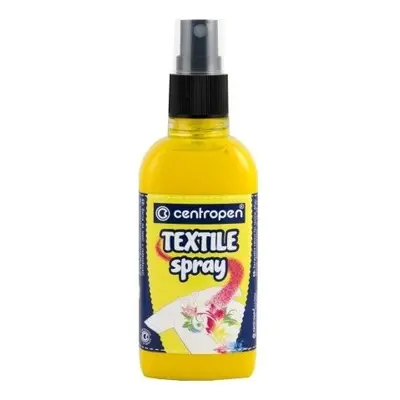 Centropen Barvy na textil 1139 žlutá 100ml sprej