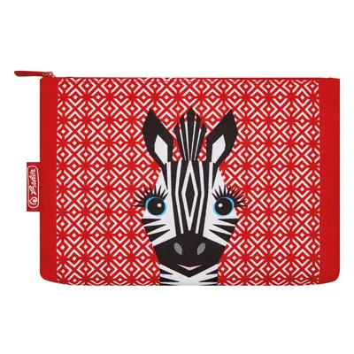 Herlitz Pouzdro ploché Cute animals Zebra