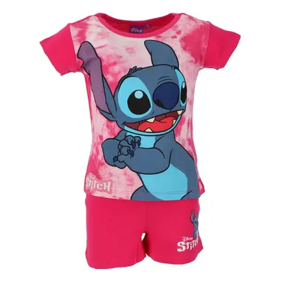 Dívčí pyžamo Lilo & Stitch fuchsiová, 104