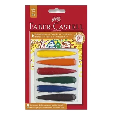 Faber-Castell Pastelky Faber-Castell plastové 6 barev