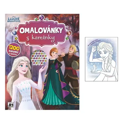 Jiri models Omalovánky s kamínky Ledové království/Frozen A4