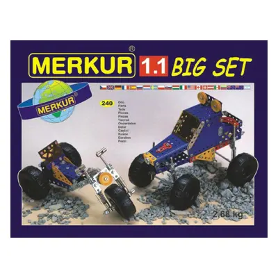 Merkur Toys Stavebnice MERKUR 1.1 10 modelů 240ks