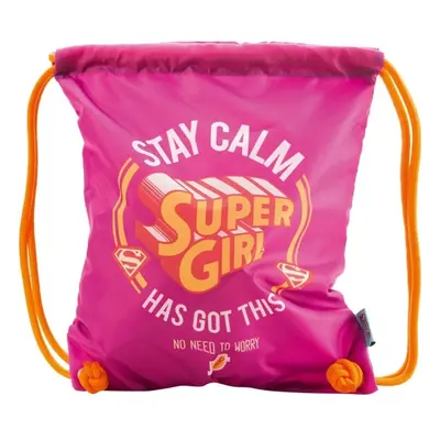 BAAGL Sáček na cvičky Supergirl – STAY CALM