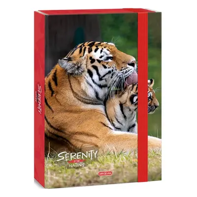 Ars Una Box na sešity A4 Serenity Tiger