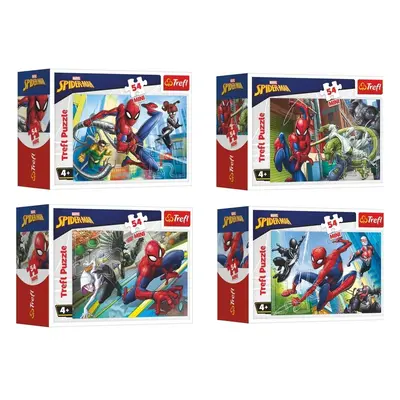 Trefl Minipuzzle 54 dílků Spidermanův čas