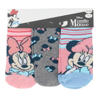 Dívčí ponožky Minnie 3pack, 23-26