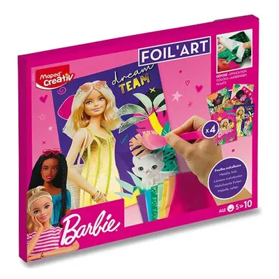 Maped Kreativní tvoření Creativ Barbie Foil´Art