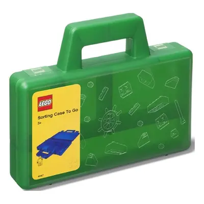 Lego úložný box TO-GO - zelená