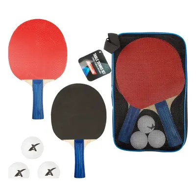 Teddies Sada na stolní tenis 2 pálky 26cm + 3 míčky v pouzdře