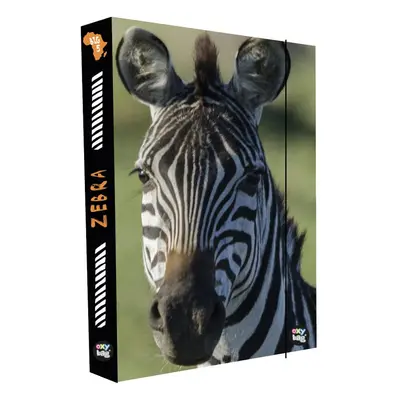 Box na sešity A4 Jumbo Zebra