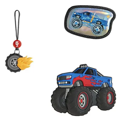 Doplňková sada obrázků MAGIC MAGS Monster Truck Rocky k aktovkám GRADE, SPACE, CLOUD, 2IN1