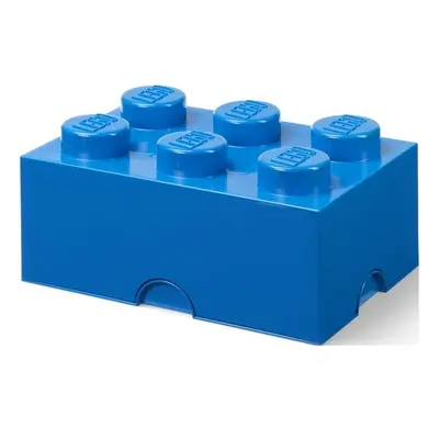 Lego úložný box 6 - modrá