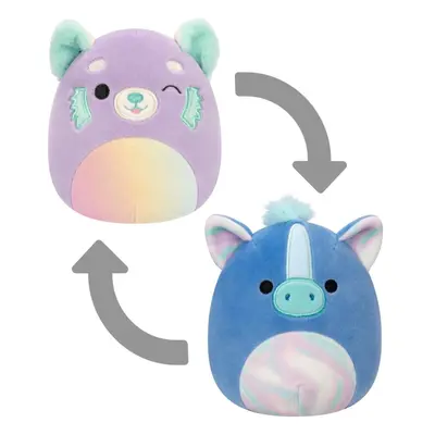 Jazwares SQUISHMALLOWS 2v1 panda malá Lexis a mořský koník Romano