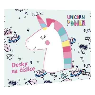 Desky na číslice Unicorn iconic 23