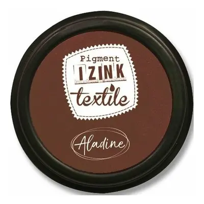 AladinE Razítkovací polštářek Izink Textile hnědá