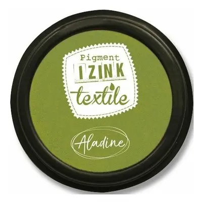 AladinE Razítkovací polštářek Izink Textile zelená