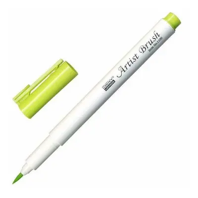 Štětcový fix - MARVY YELLOW GREEN ARTIST BRUSH