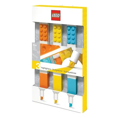 Lego Zvýrazňovače, mix barev - 3 ks