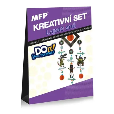 kreativní set - lapač snů hnědý 1042195