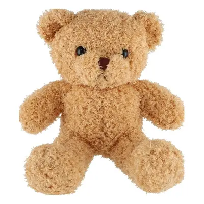 Teddies Medvěd/medvídek látkový 30cm béžový kudrnatý