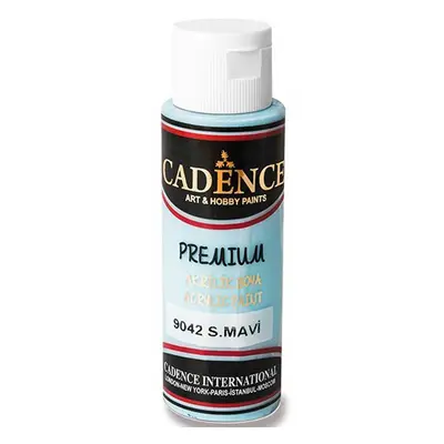 Cadence Akrylové barvy Cadence Premium 70ml sv. modrá