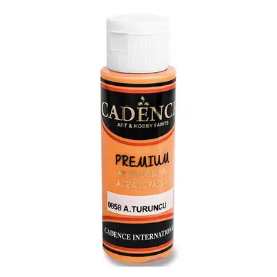 Cadence Akrylové barvy Cadence Premium 70ml sv. oranžová