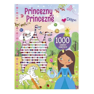 Omalovánky s kamínky - Princezny