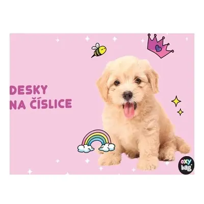 Karton P+P Desky na číslice mazlíčci