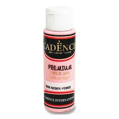 Cadence Akrylové barvy Cadence Premium 70ml sv. růžová