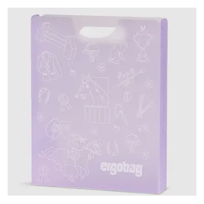 Ergobag Desky na sešity A4 Horses Purple