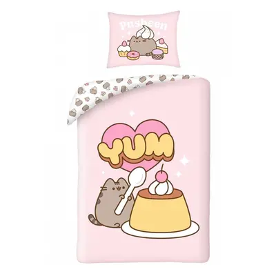 Halantex bavlna povlečení Pusheen motiv Sweet Shop 100% bavlna 70x90 140x200