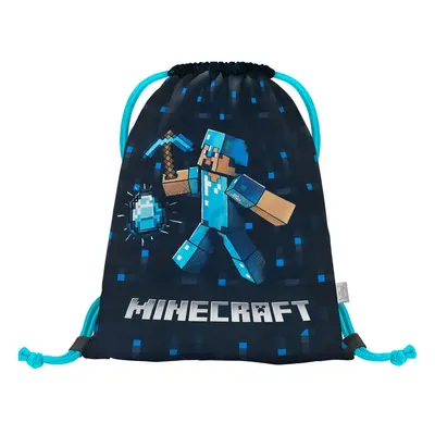 Baagl Vak na záda Minecraft Blue Axe