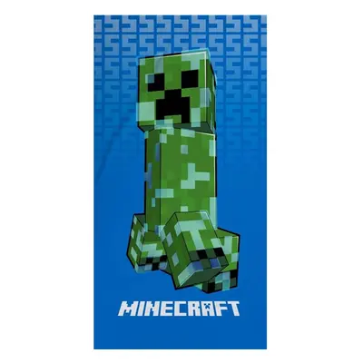 Jerry Fabrics Osuška Minecraft blue