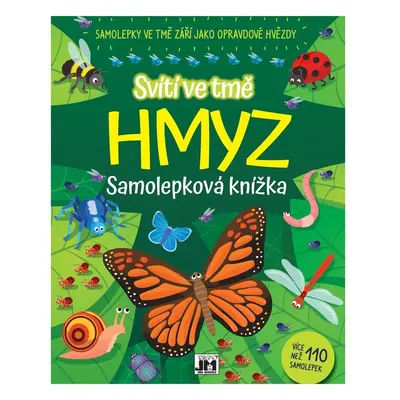 Samolepková knížka Svítí ve tmě Hmyz