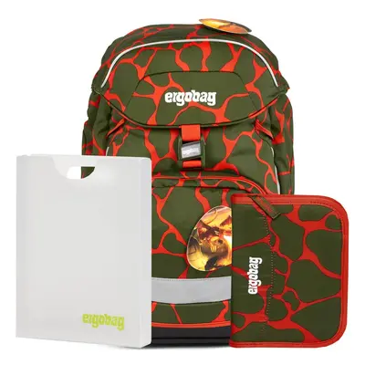 Ergobag Prime Fluo drak set