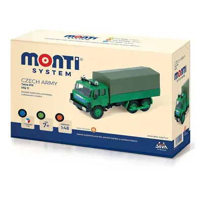 Beneš a Lát Stavebnice Monti 11 Czech Army Tatra 815 1:48