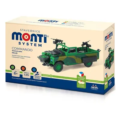 Beneš a Lát Stavebnice Monti 29 Commando Land Rover 1:35