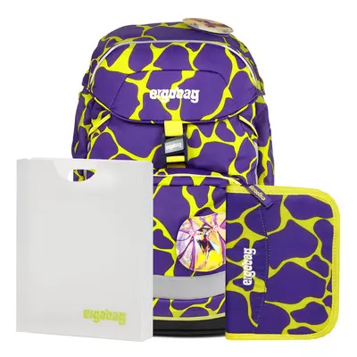 Ergobag Prime Fluo fialový set