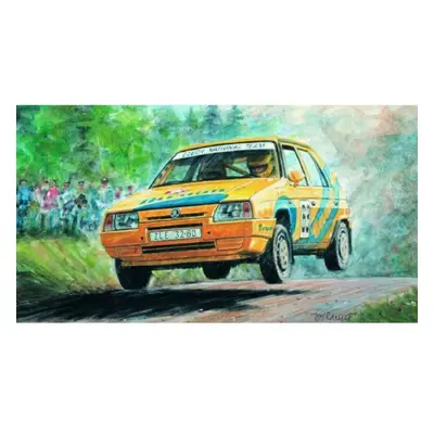 Model Kliklak Škoda Favorit Rallye 96 13,5x6,7cm