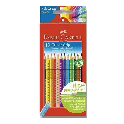 Faber-Castell Pastelky Faber-Castell Colour Grip 12 barev