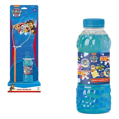 Bublifuk Tlapková patrola/Paw Patrol sada na tvorbu bublin + náplň 0,45L