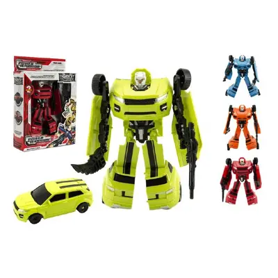 Teddies Transformer auto/robot plast 18cm