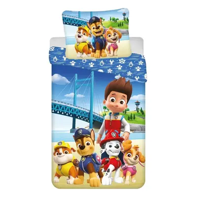 Jerry Fabrics Povlečení Paw Patrol PP 457 Bridge 140x200, 70x90 cm