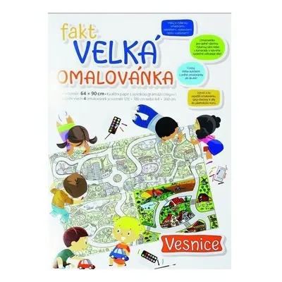 Baloušek Fakt velká omalovánka Vesnice