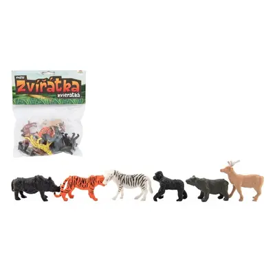 Teddies Zvířátka mini safari ZOO 5-6cm 12ks