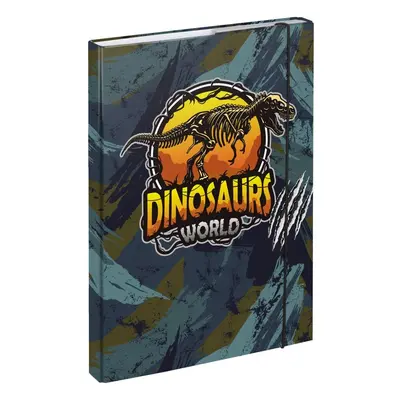 Baagl Desky na sešity A4 Dinosaurs World