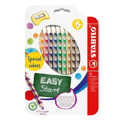 Stabilo Pastelky EASYcolors speciální barvy pro leváky 12 ks