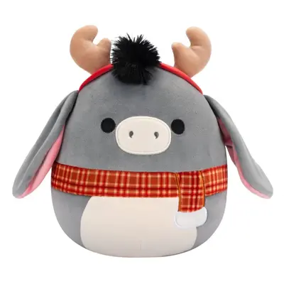 Jazwares SQUISHMALLOWS Osel s parohy a šálou - Jason