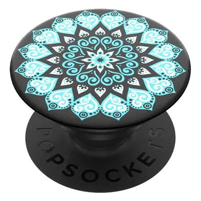 PopSockets PopGrip Gen.2, Peace Mandala Sky, tyrkysová mandala