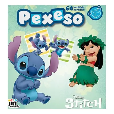 Pexeso v sešitu Lilo & Stitch